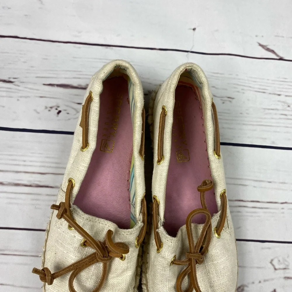 Sperry‎ Tan Espadrilles